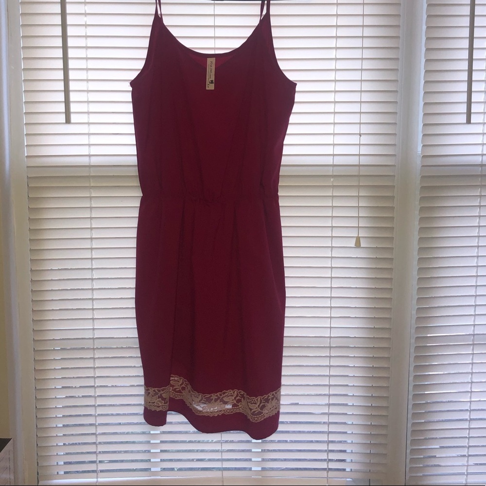 Pink owl fuchsia cocktail dress